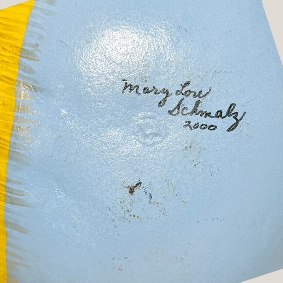 Hand-Painted Gourd Art Virgin of Guadalupe Folk Art Decoration - Picture 6 of 7